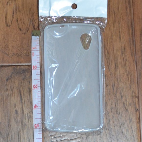 Nexus 5 Cell Phone Case Soft Plastic in Frost White - Picture 3 of 6